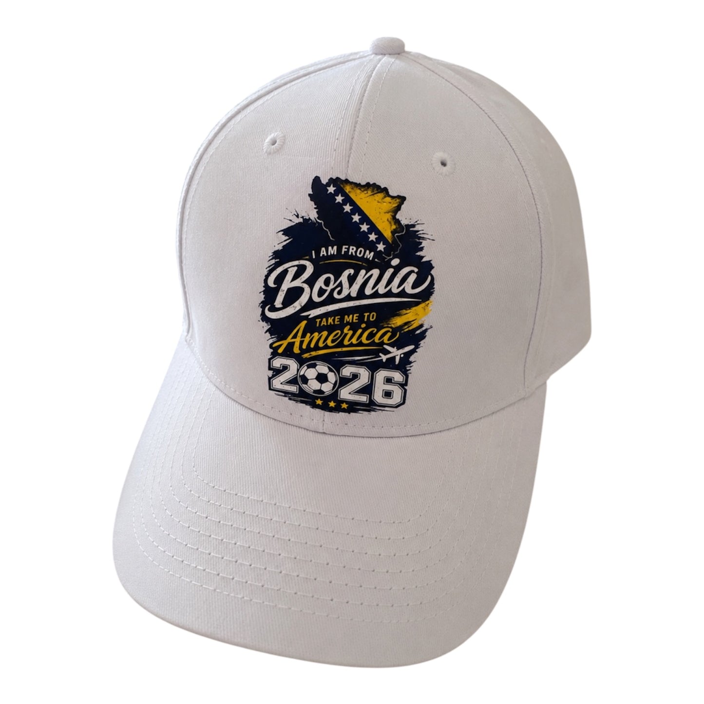I AM FROM BOSNIA TAKE ME TO AMERICA HAT