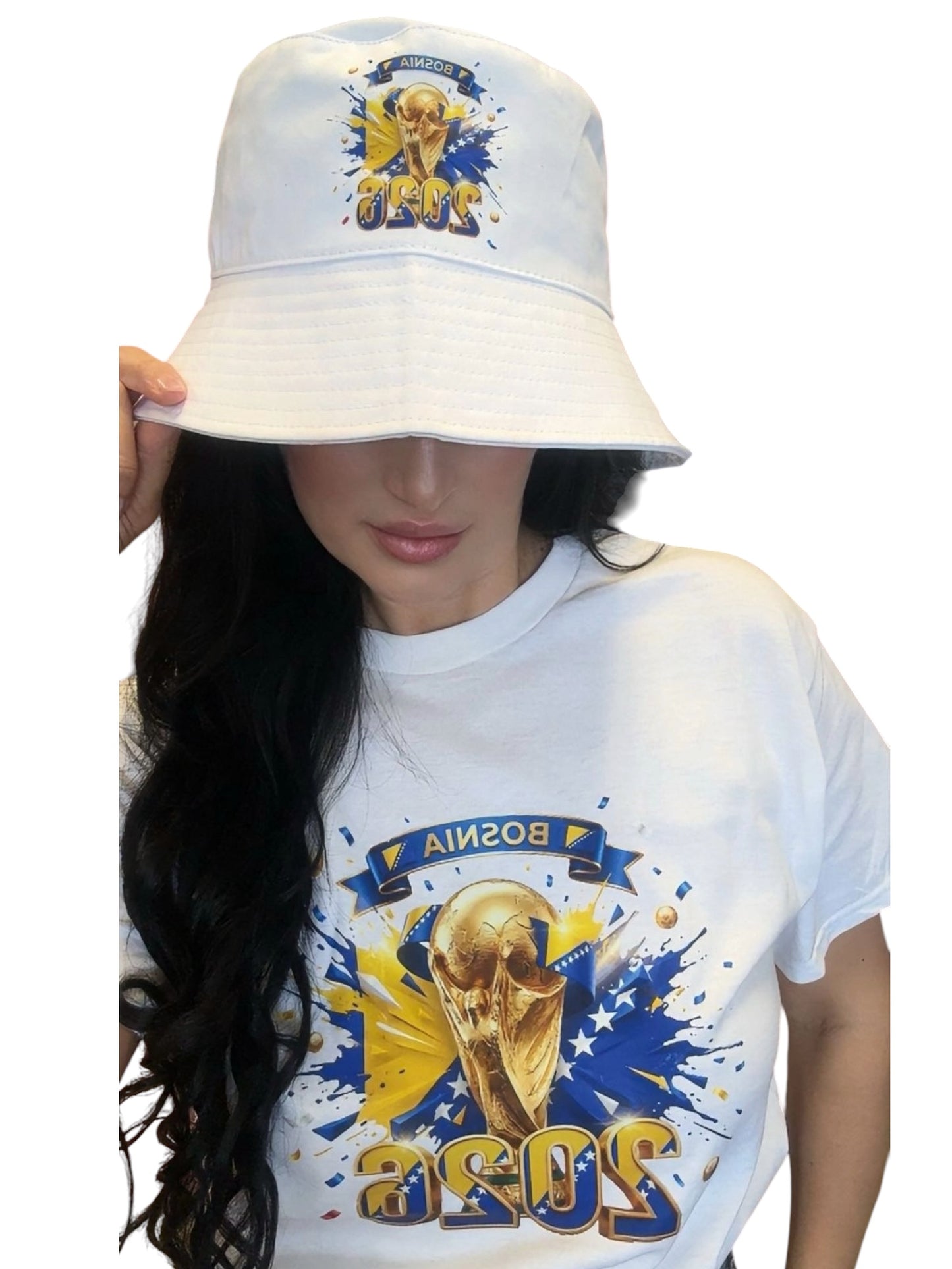 BOSNIA 2026 WORLD CUP BUCKET HAT – ONE SIZE