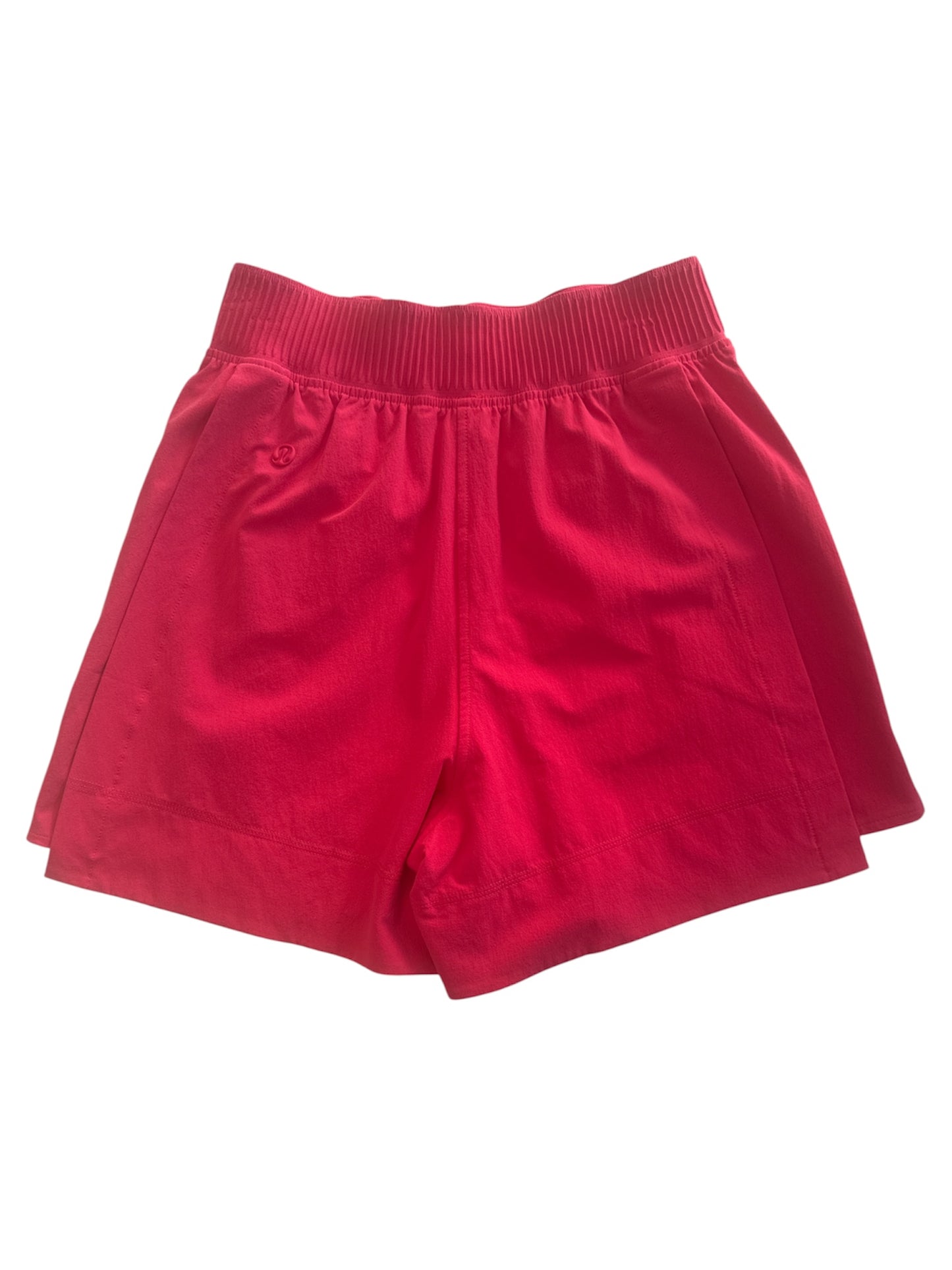 LULULEMON STRETCH WOVEN RELAXED-FIT HIGH-RISE SHORTS 4” – CERISE PINK – NWT – SIZE XXS