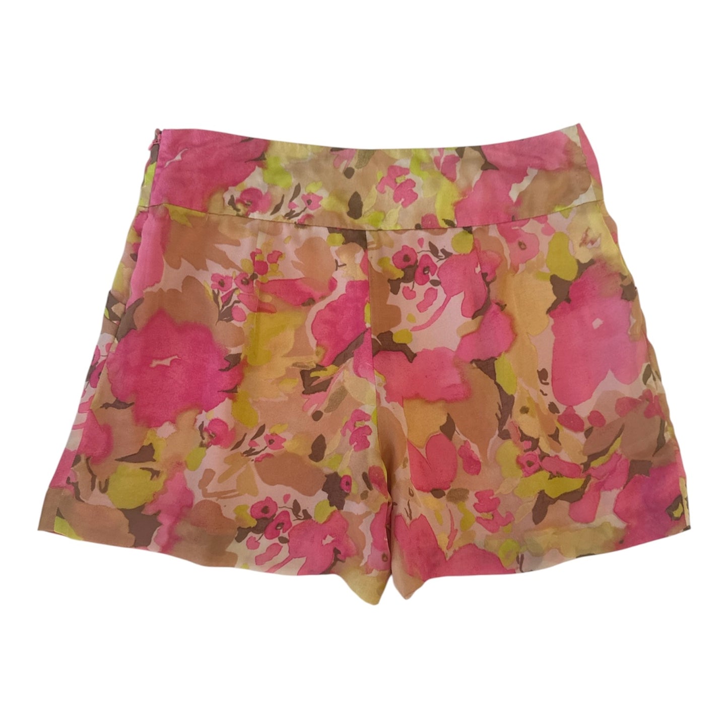 LOFT FLORAL PLEATED SHORTS – SIZE 6