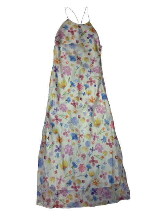 COMMENSE FLORAL MIDI DRES SIZE M