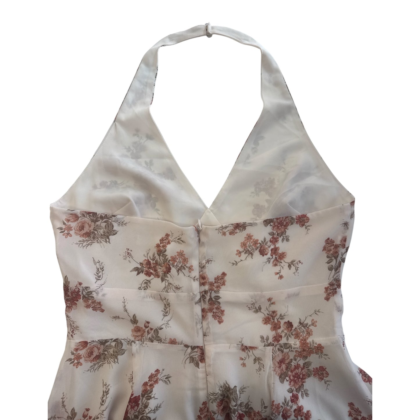 ALTAR’D STATE FLORAL HALTER MIDI DRESS – SIZE MEDIUM - NWT