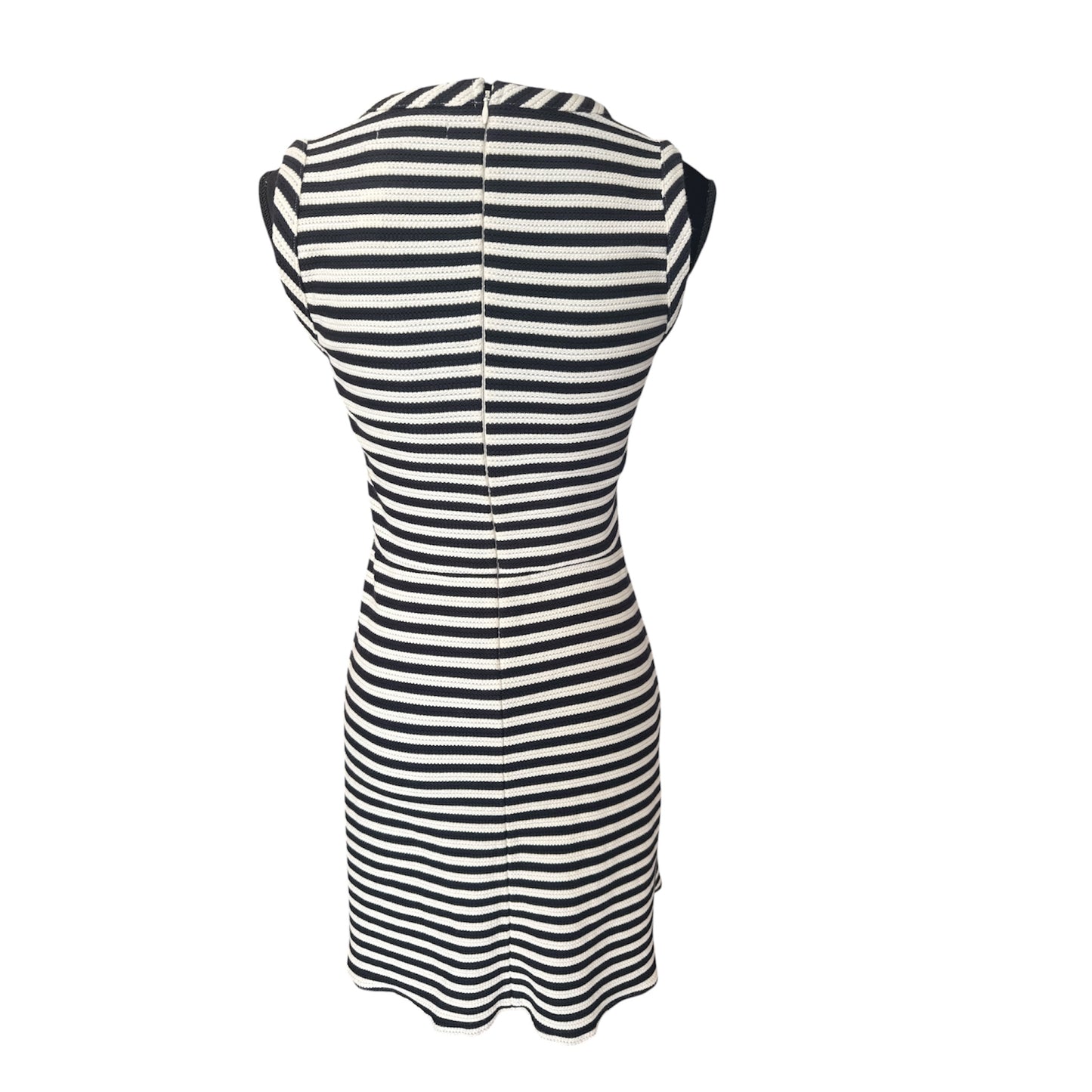 MADEWELL STRIPED FIT & FLARE DRESS – NWT – SIZE XS