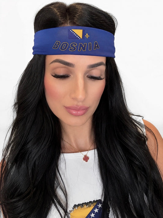 BOSNIA HEADBAND – ROYAL BLUE