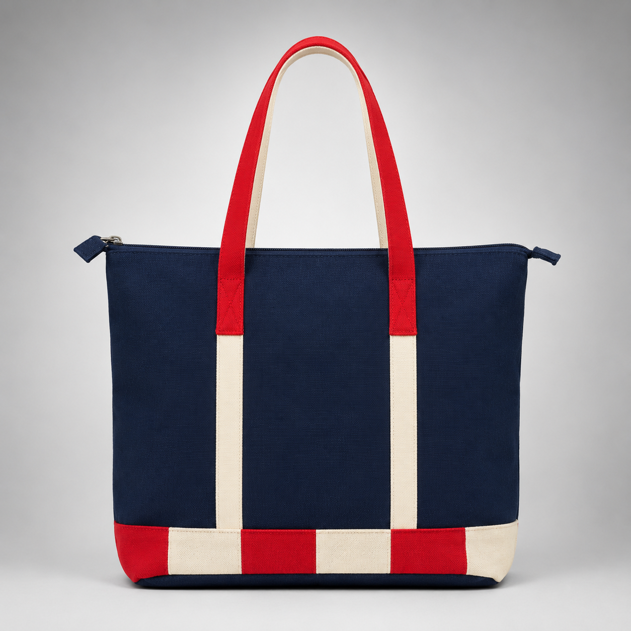 USA STARS CANVAS TOTE BAG