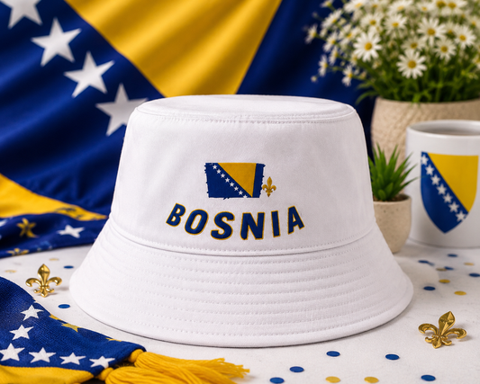 BOSNIA PRIDE BUCKET HAT – ONE SIZE