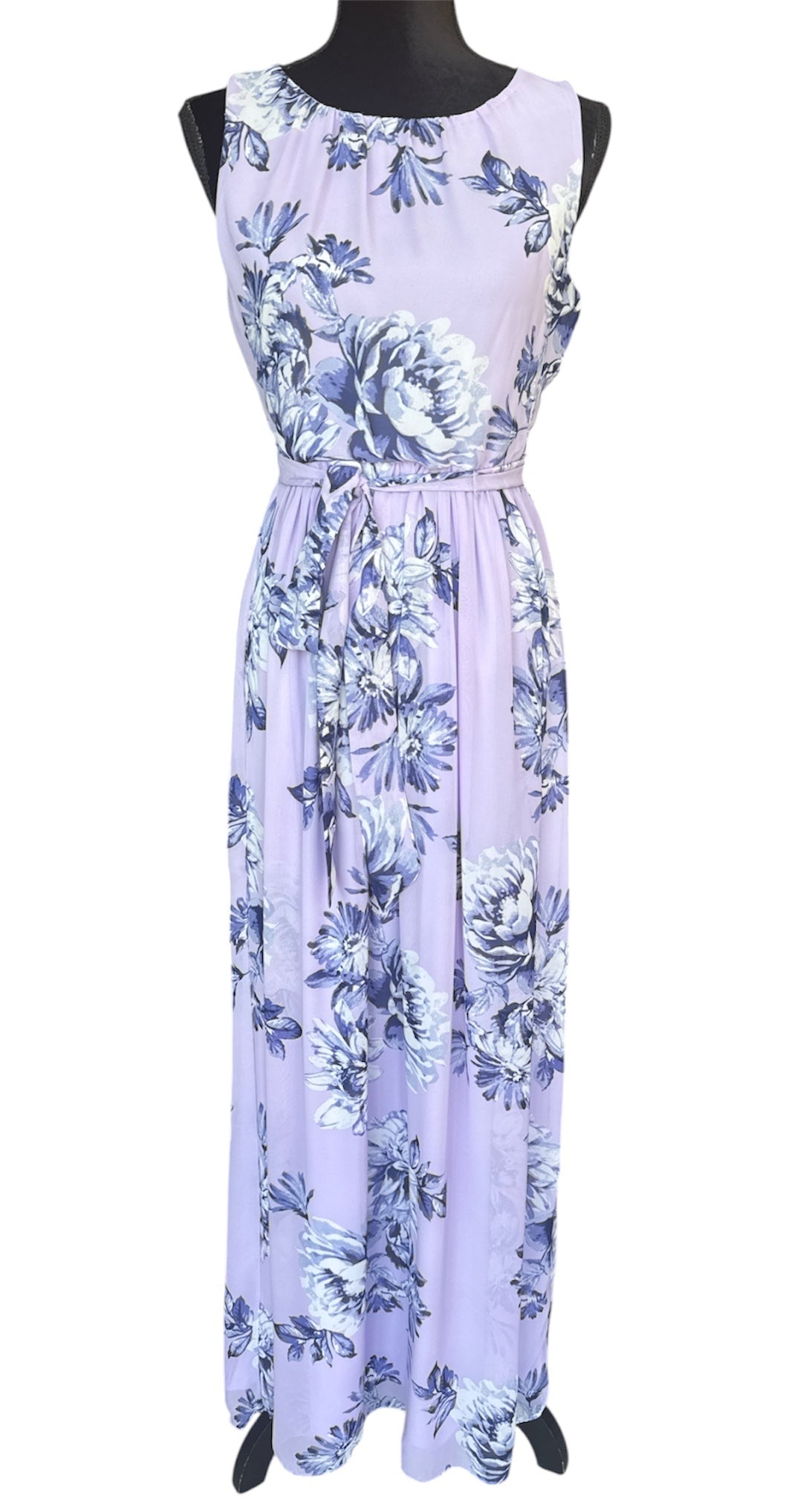 JH LAVENDER FLORAL DRESS - SIZE 4