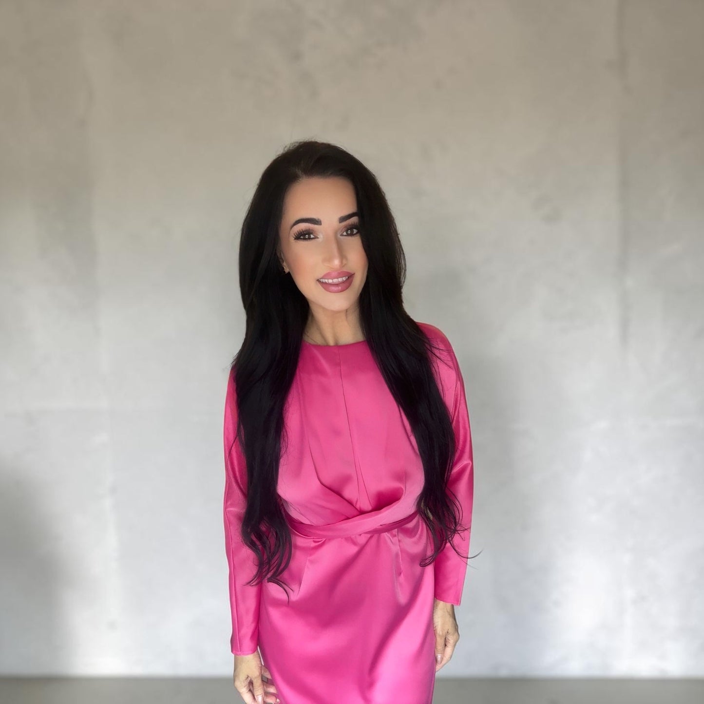 LONG SLEEVE MAXI DRESS