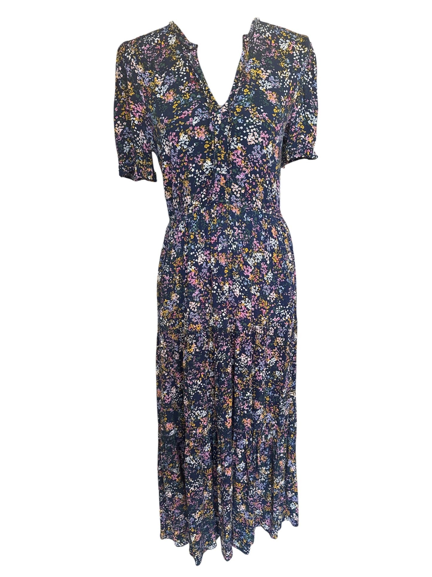 JESSICA SIMPSON FLORAL MIDI DRESS – XS