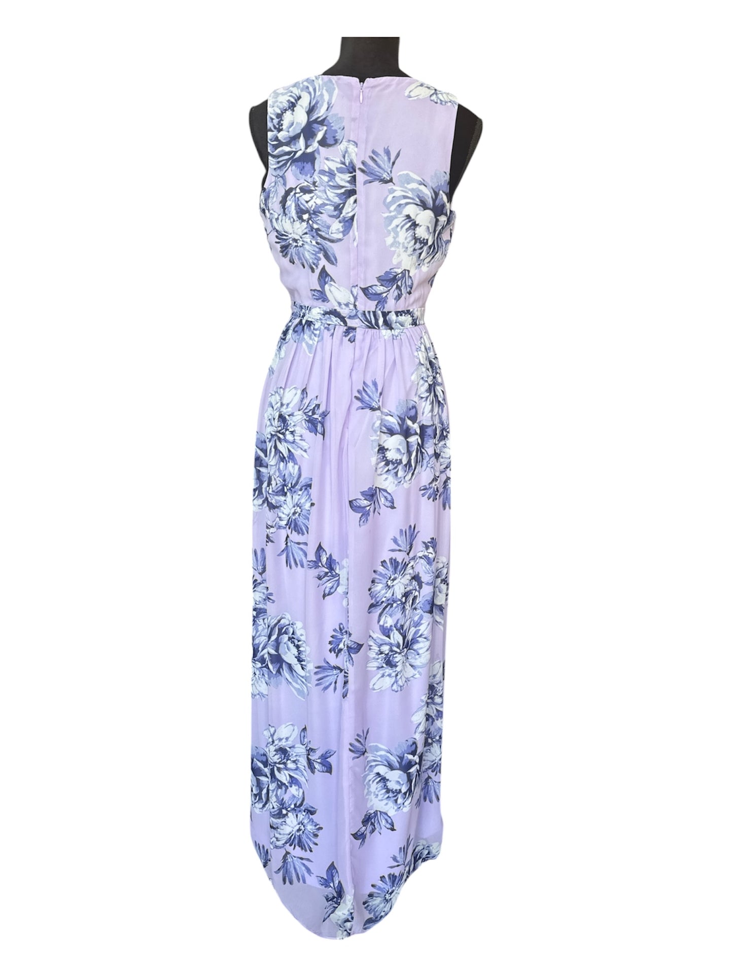 JH LAVENDER FLORAL DRESS - SIZE 4
