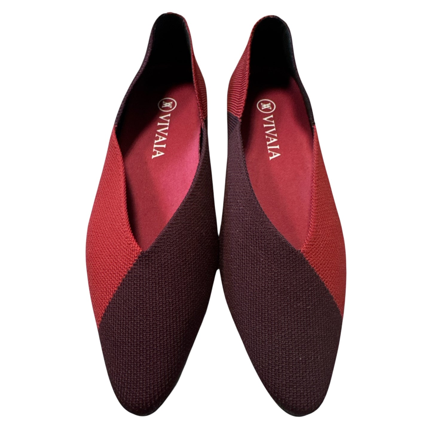VIVAIA POINTED TOE KNIT FLATS – SIZE 37.5