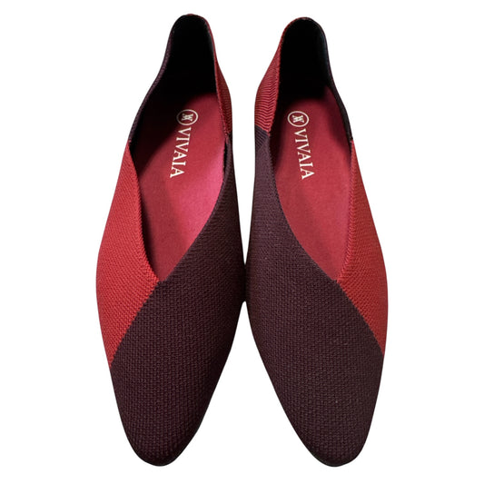 VIVAIA POINTED TOE KNIT FLATS – SIZE 37.5