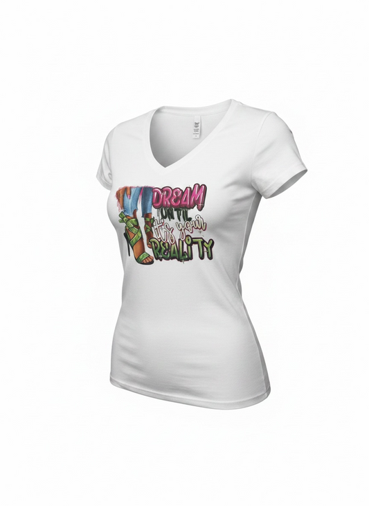 DREAM UNTIL IT’S YOUR REALITY GRAPHIC TEE – SIZE MEDIUM