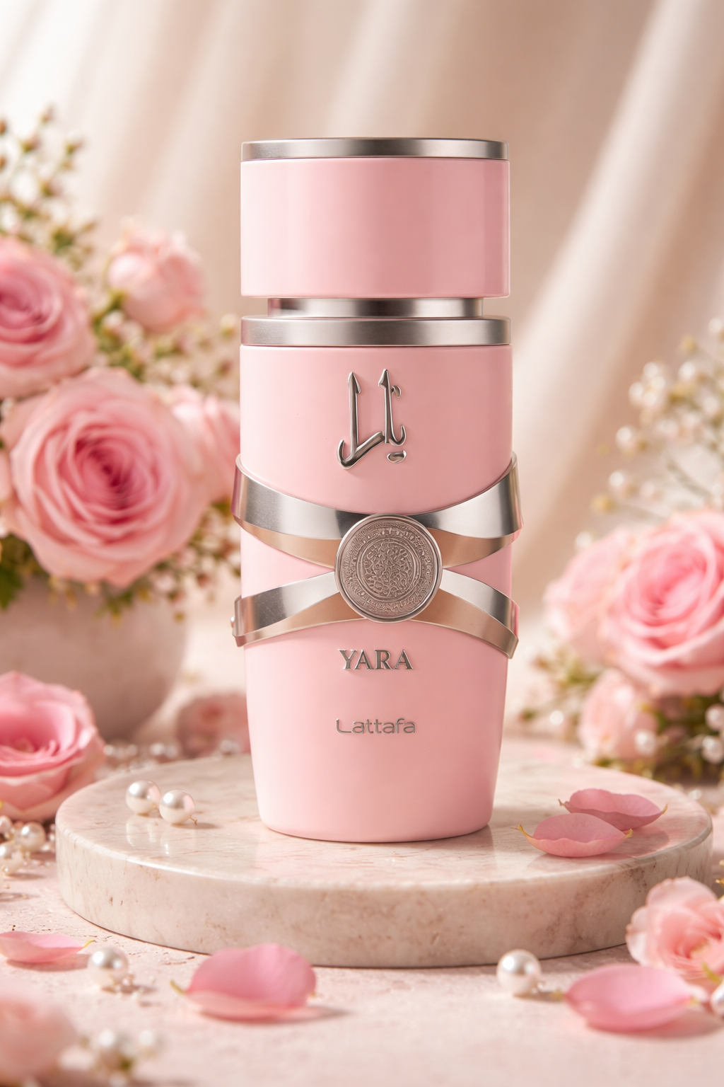 Lattafa Yara - Vanilla, Gourmand, Fruity, Floral - Eau de Parfum Long-Lasting Fragrance for Women, 3.40 Ounce